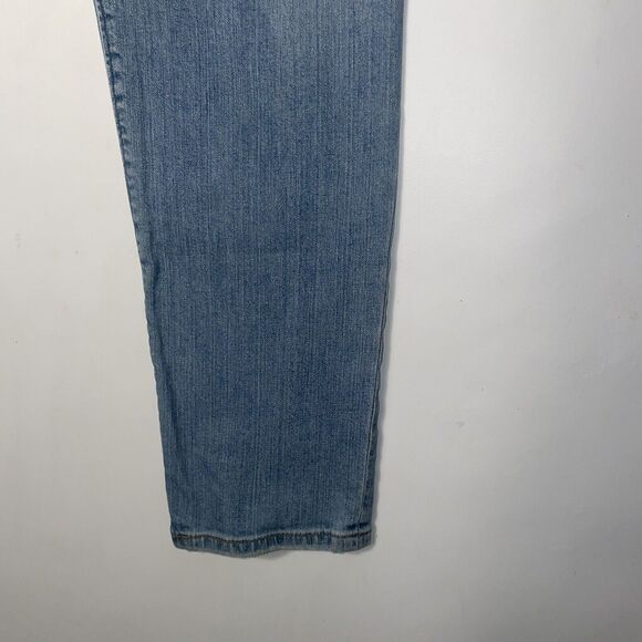 LOFT Relaxed Skinny Jeweled Jeans Pants in Horizon Blue Wash Size 26/2 - Picture 7 of 10